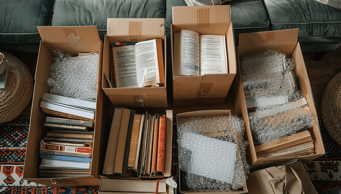 Comment bien emballer vos livres et documents pour un déménagement
