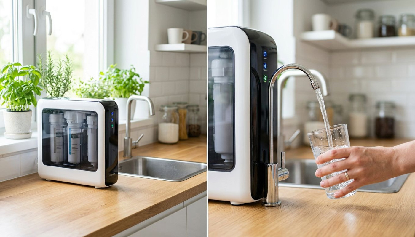 L’eau osmosée a-t-elle sa place dans votre cuisine aujourd’hui ?